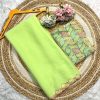 Shlok A1 soft georgette saree with sequence embroidered Nysa Silk blouse